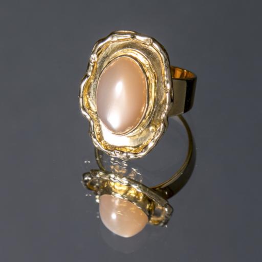 Handmade Pink Coral Ring £395.00