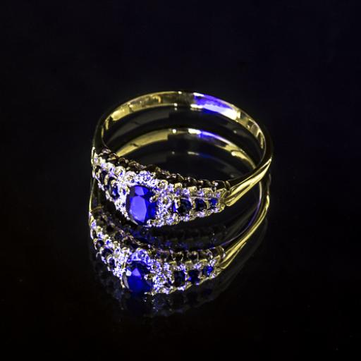 Designer Blue Sapphire Ring £495.00