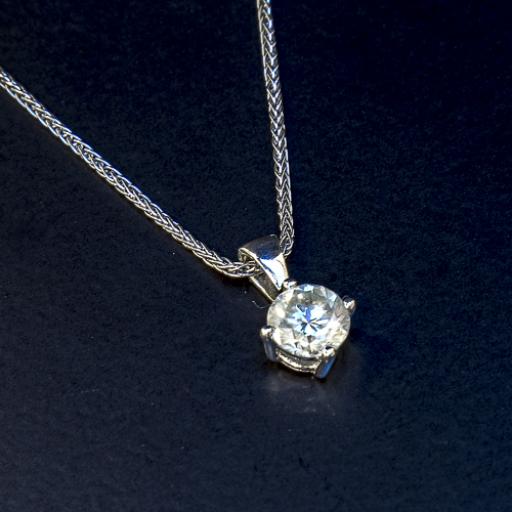 1ct Solitaire Diamond Pendant £2,495.00
