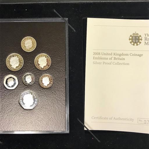 United Kingdom Silver Proof Coins